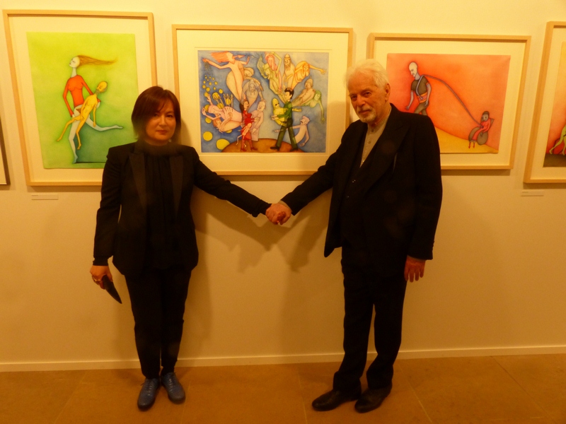 Coup de foudre, Alejandro Jodorowsky Dessin au trait Dibujos, Pascale Montandon Mise en couleurs Colores